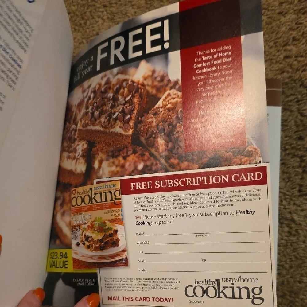 Taste of Home Comfort Food Diet Cookbook